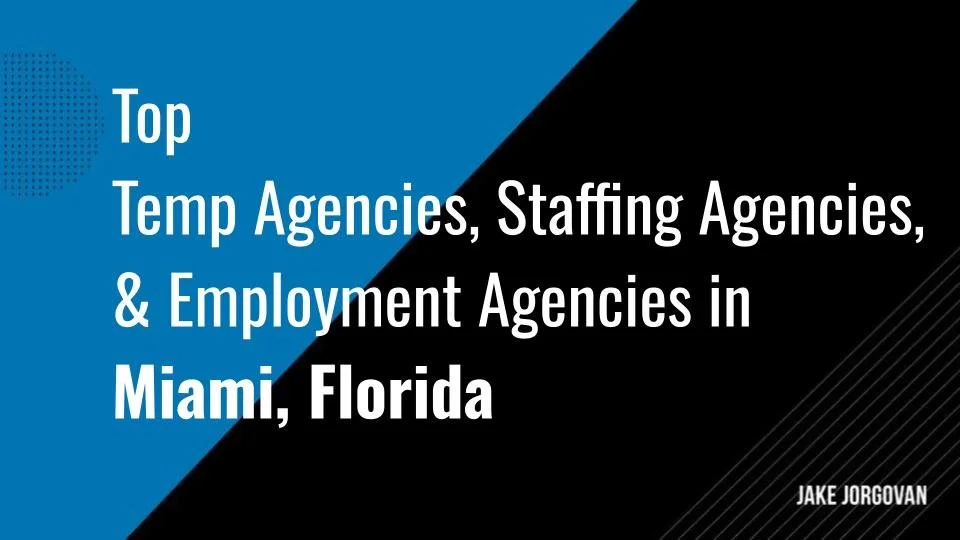 Top 11 Temp Agencies, Staffing Agencies, &amp; Employment Agencies in 
