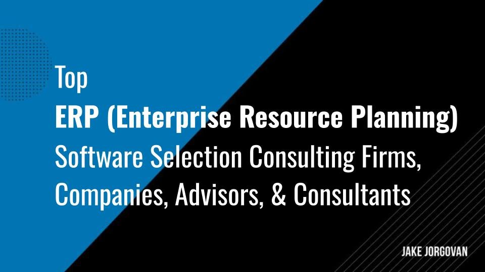 Top 10 Oracle Consulting Companies — Jake Jorgovan