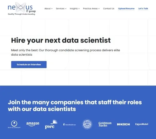 August 2025: Top 12 Data Science Staffing Agencies in 2025 — Jake Jorgovan