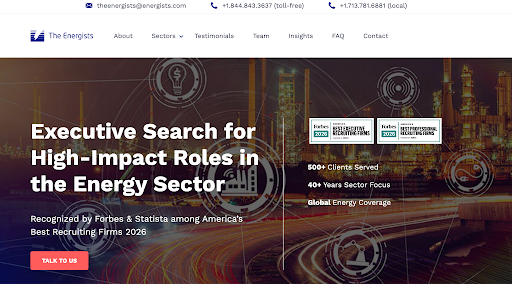 The Energists homepage screenshot.png