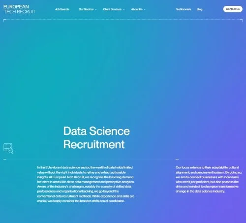 August 2025: Top 12 Data Science Staffing Agencies in 2025 — Jake Jorgovan