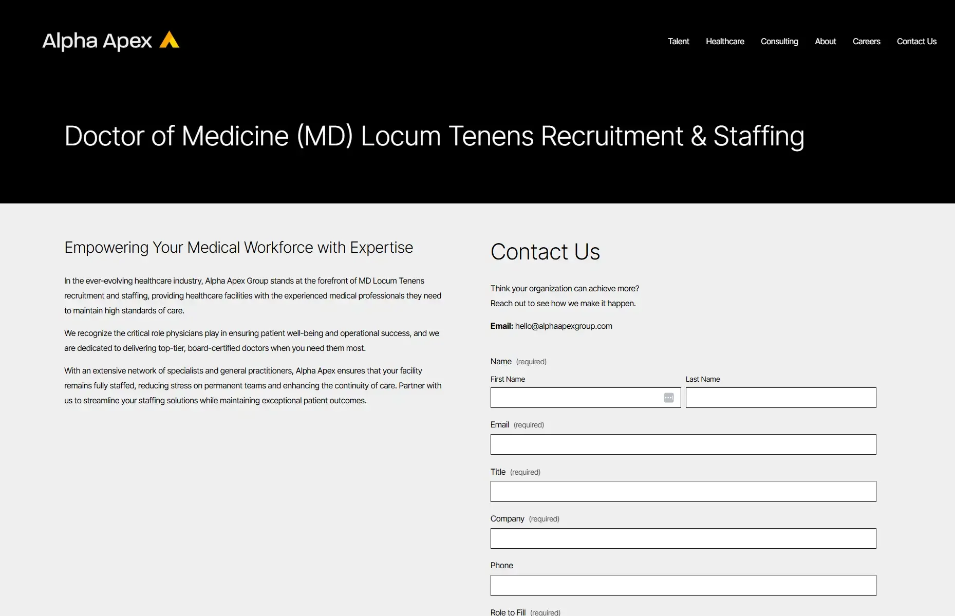 doctor of medicine