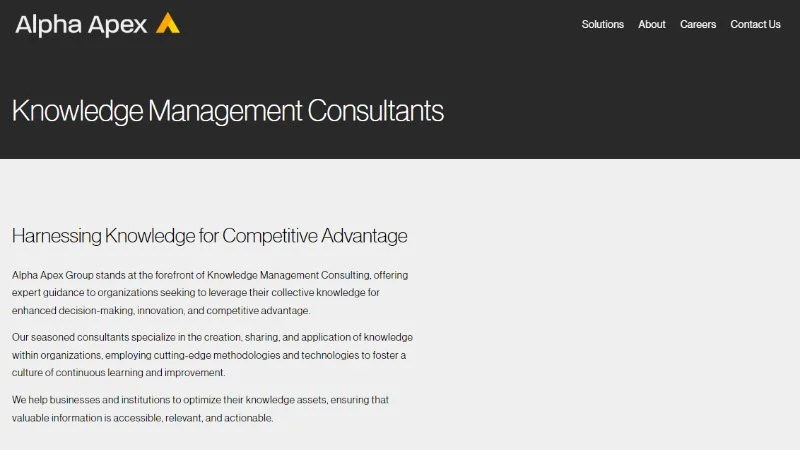 Top 10 Knowledge Management Consulting Firms — Jake Jorgovan