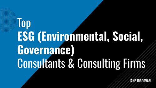 Top ESG Consultants & Consulting Firms (Environmental, Social ...