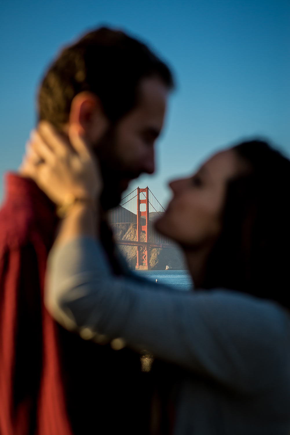 Hermione and Serhan's engagement in San Francisco