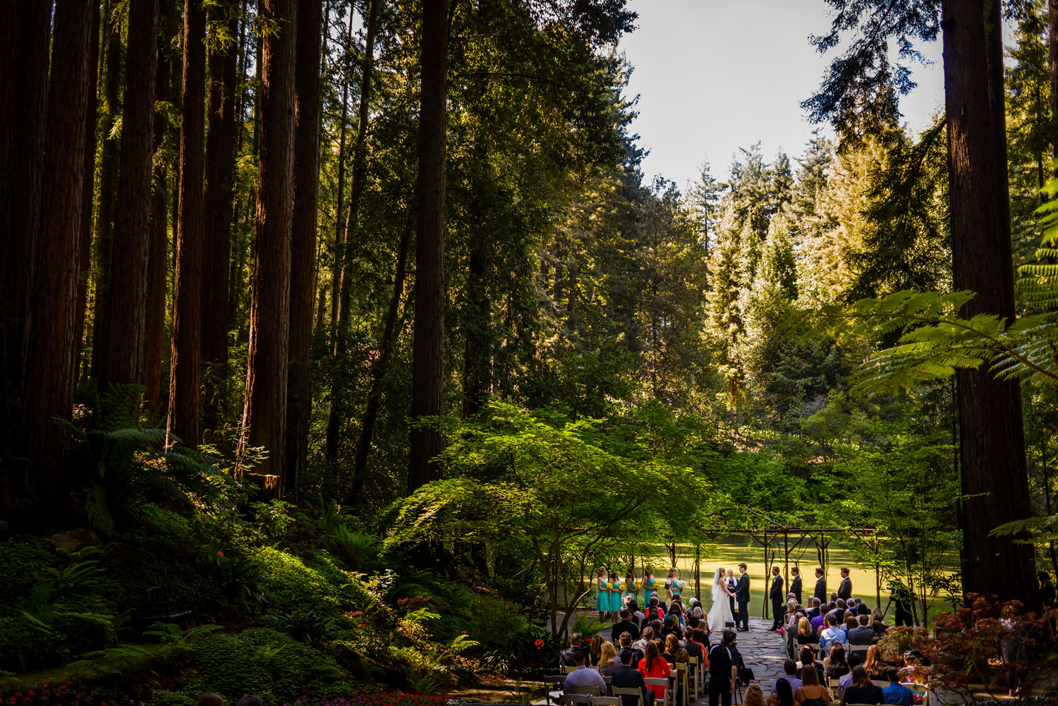 Nestldown wedding in Los Gatos, CA