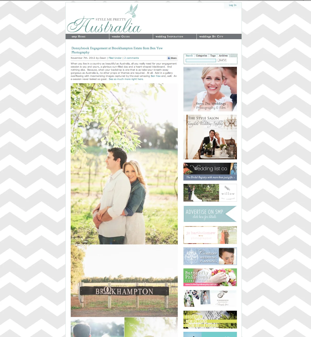 Style Me Pretty - Australian Wedding Photographer