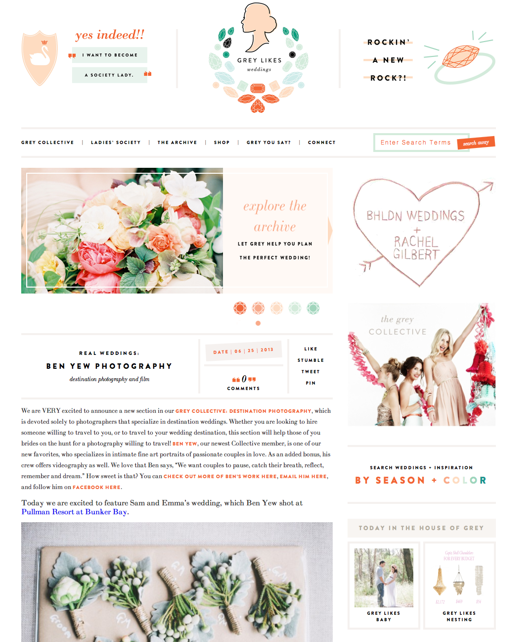 Grey Likes Wedding | Editorial