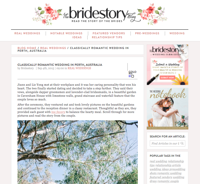 Bridestory - Caversham Wedding, Perth Australiaa