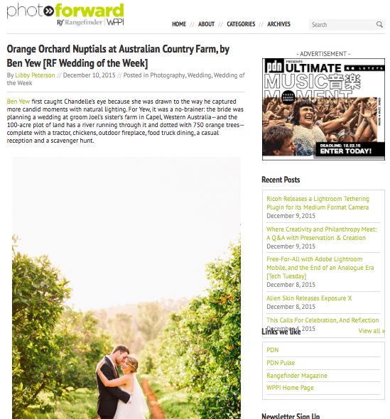 Rangefinder Magazine WPPI | Photo Forward