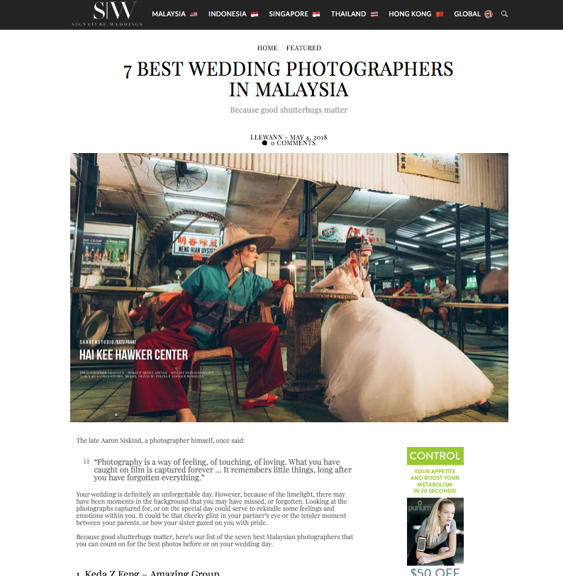 7 Best Wedding Photographers - Malaysia