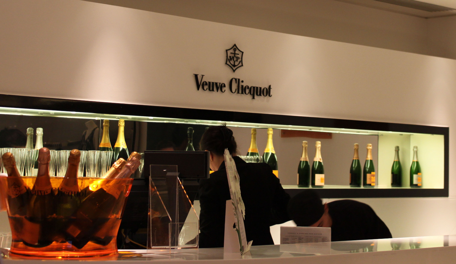 Harrods Champagne Bar