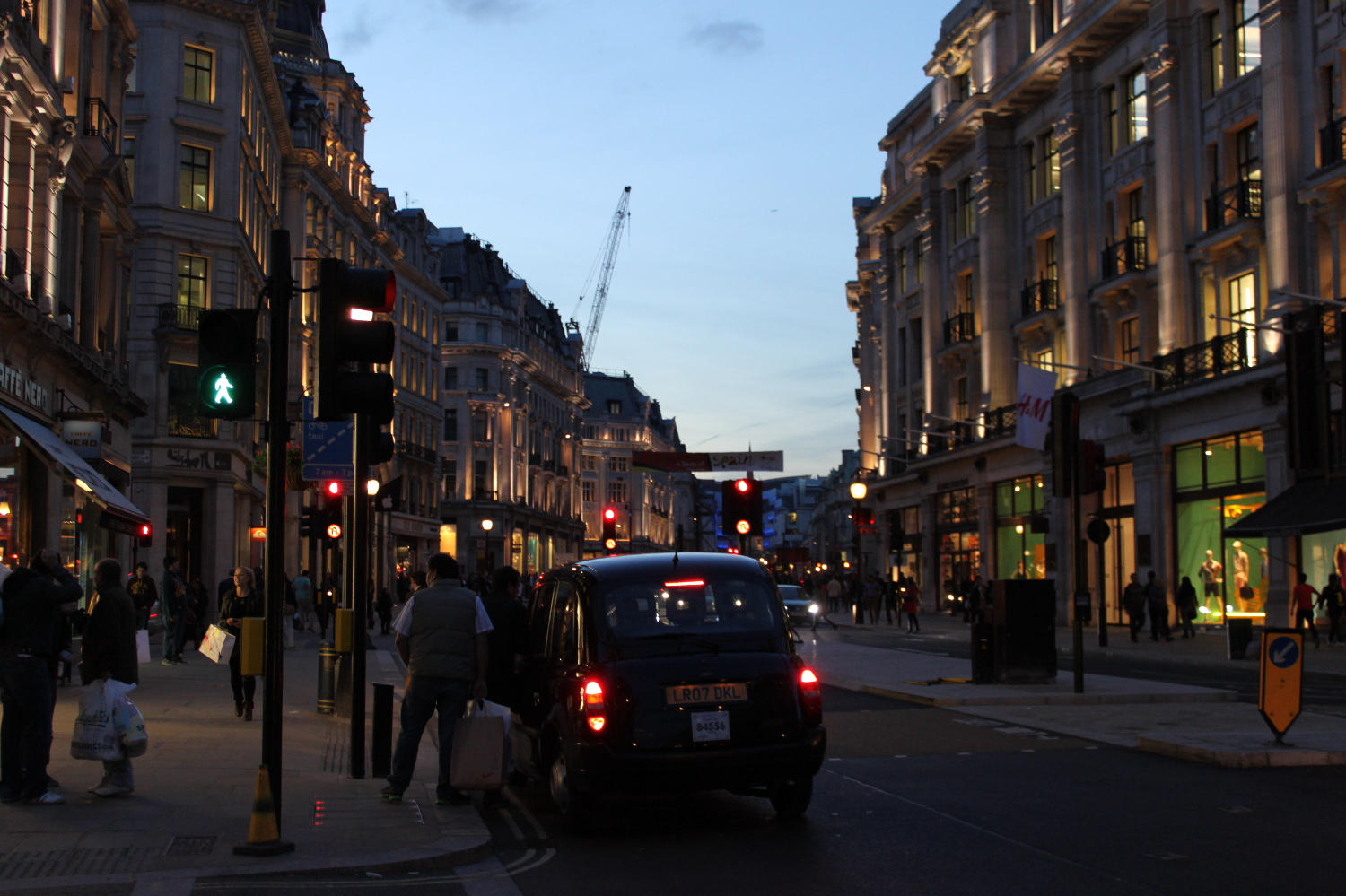 Leaving London