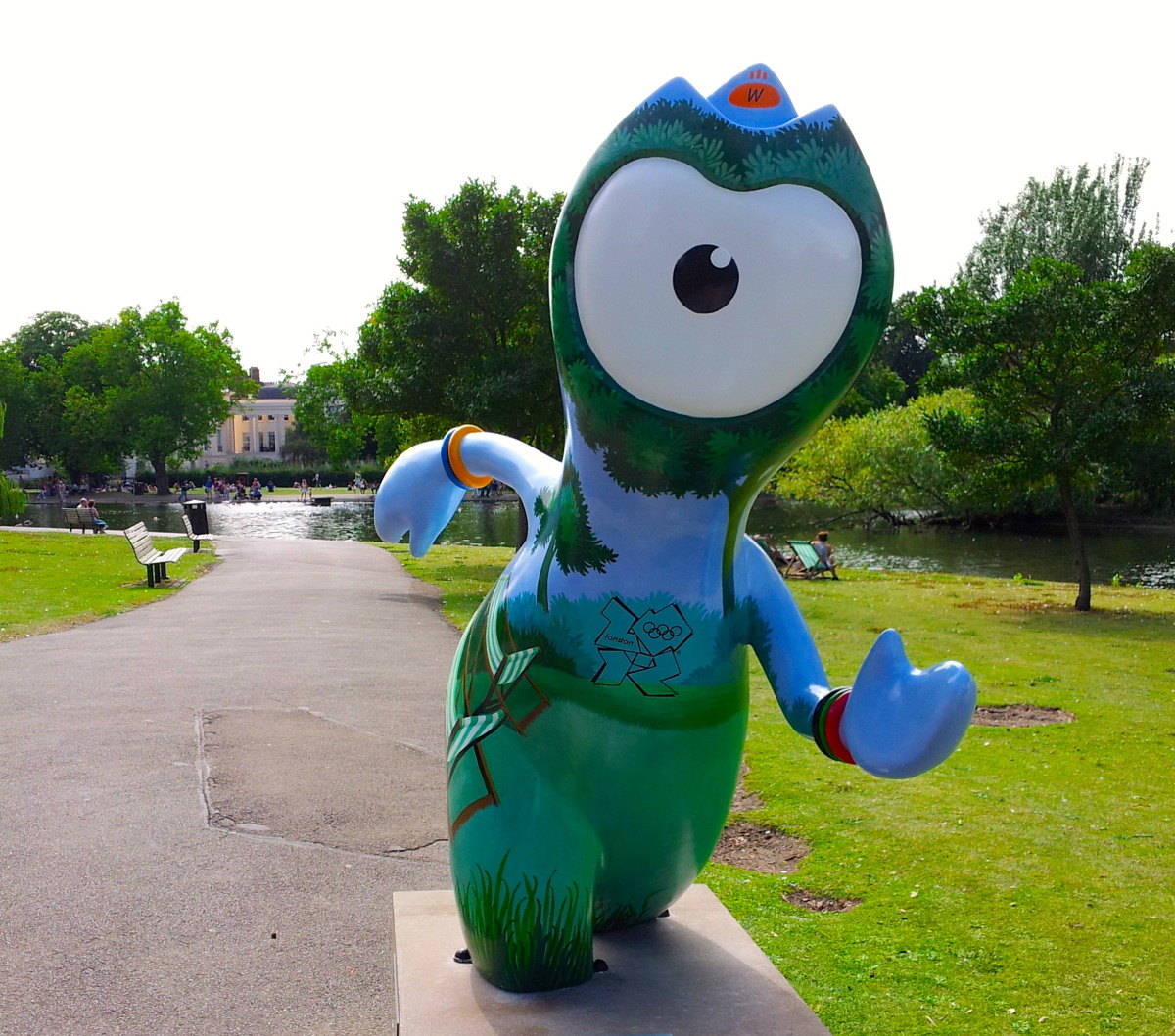 Deckchair Wenlock in Regent's Park