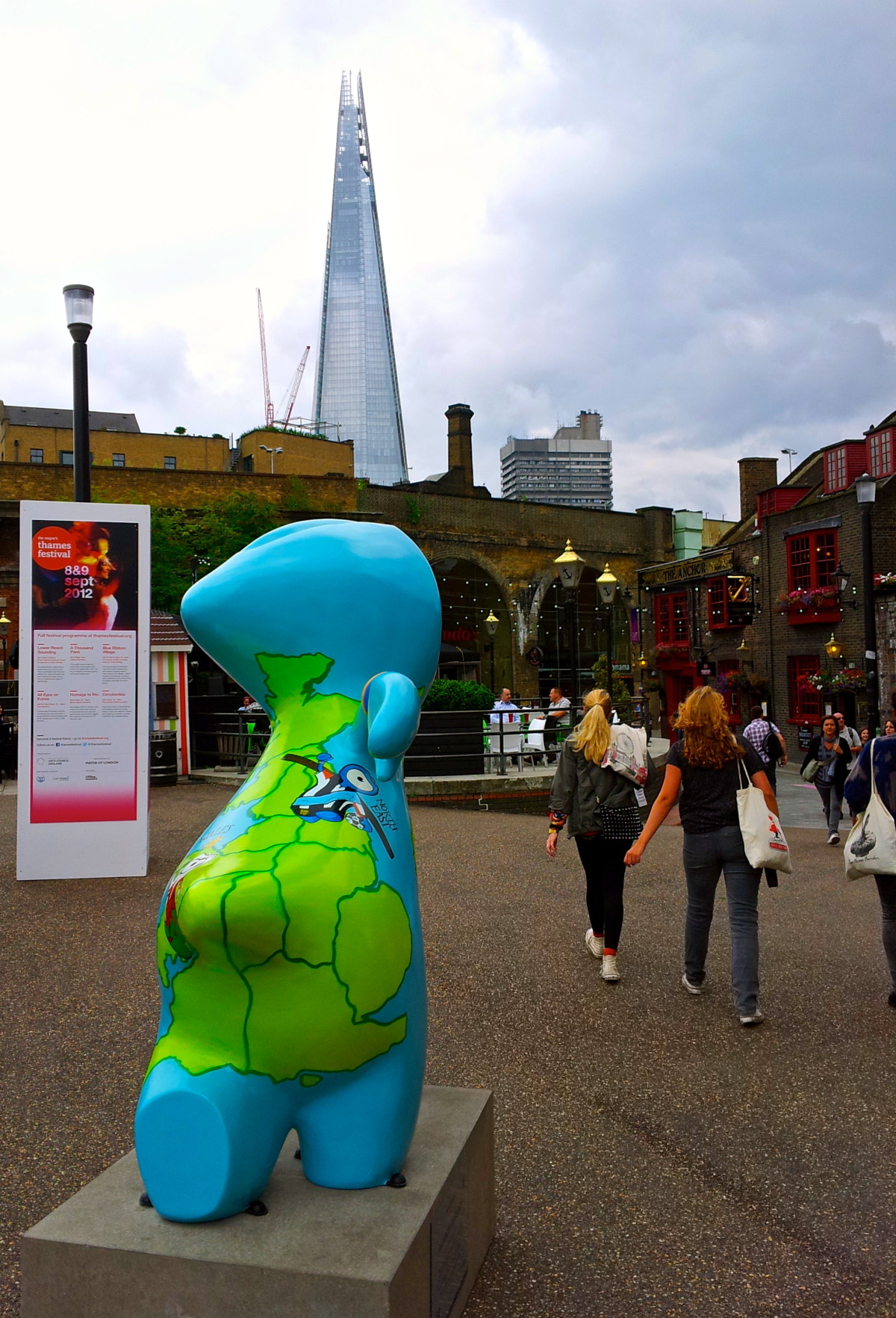 In front of EU's tallest building - The Shard