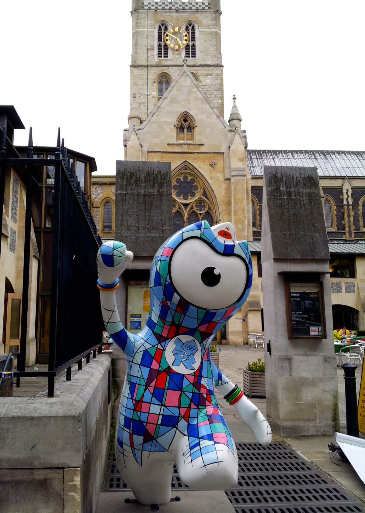 Stainless Glass Wenlock at Southwark Cathedral