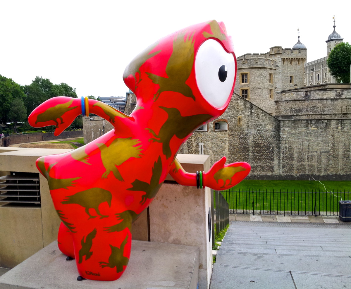 Raven Wenlock at Tower of London