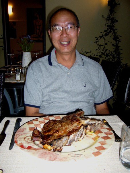 Florence's famous Fiorentina steak - this is the portion for one person! © Eileen Hsieh