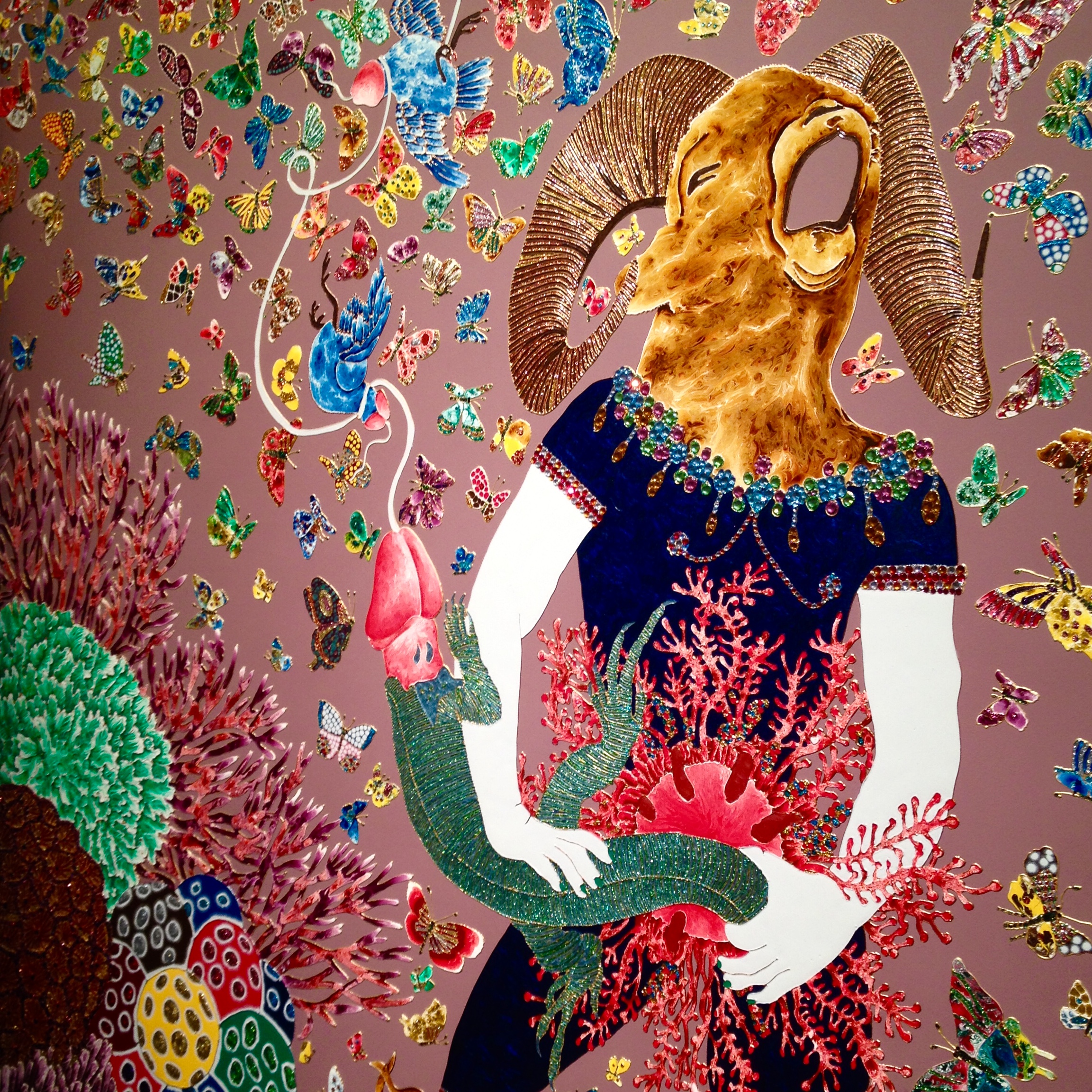 "Garden of Earthly Delights" - Raqib Shaw. © Eileen Hsieh