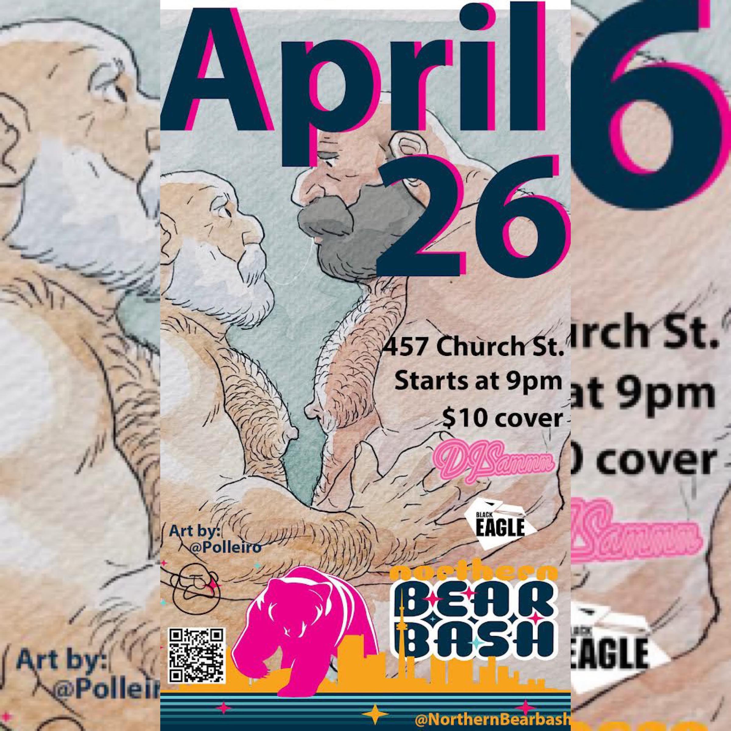 TONIGHT! Where are the bears at? At @northernbearbash of course! Come socialize or dance to the music provided by @djsammmto ! Party starts at 9PM.