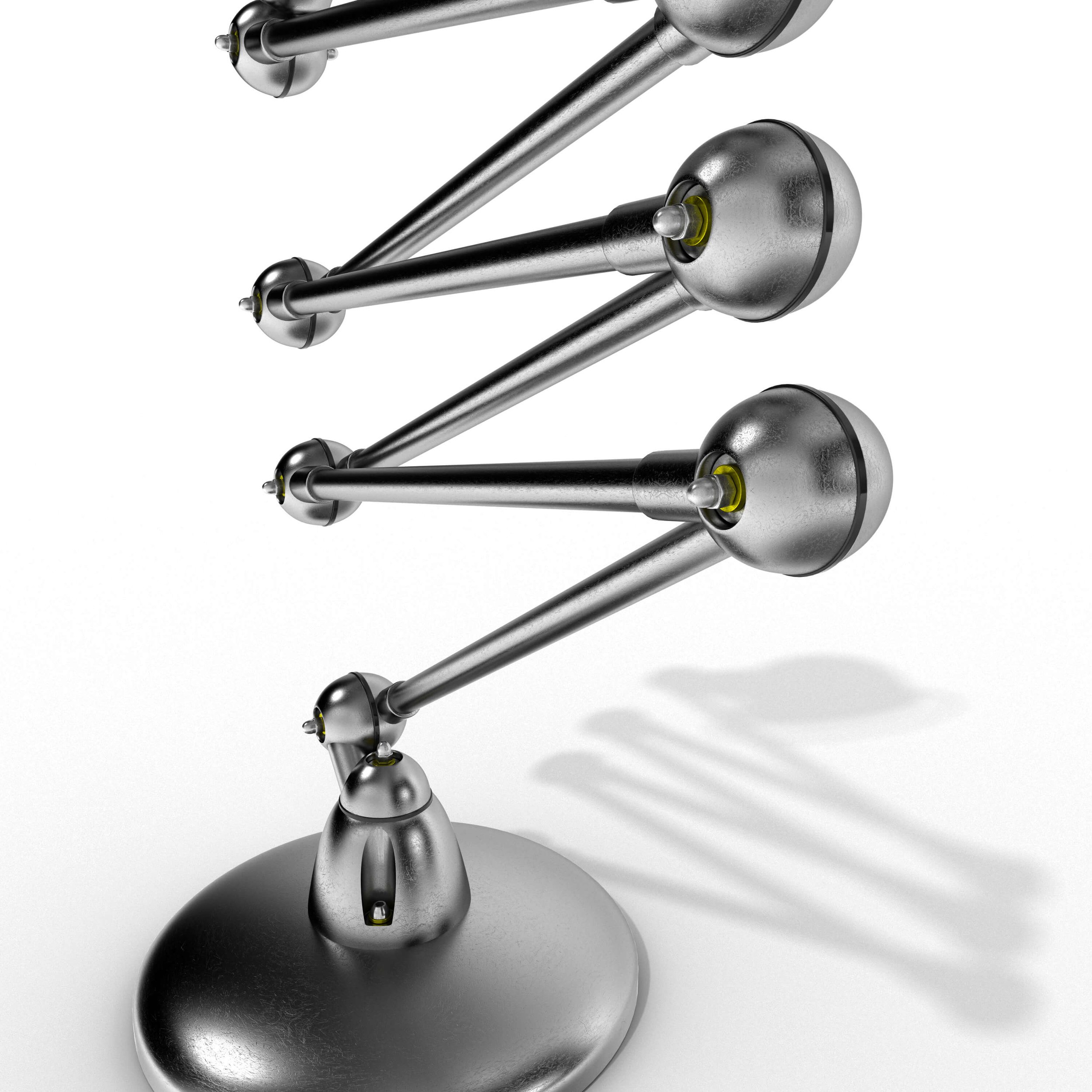 3D Visualising – Product – Handle close-up on Jieldé lamp, highlighting ergonomic detail.
