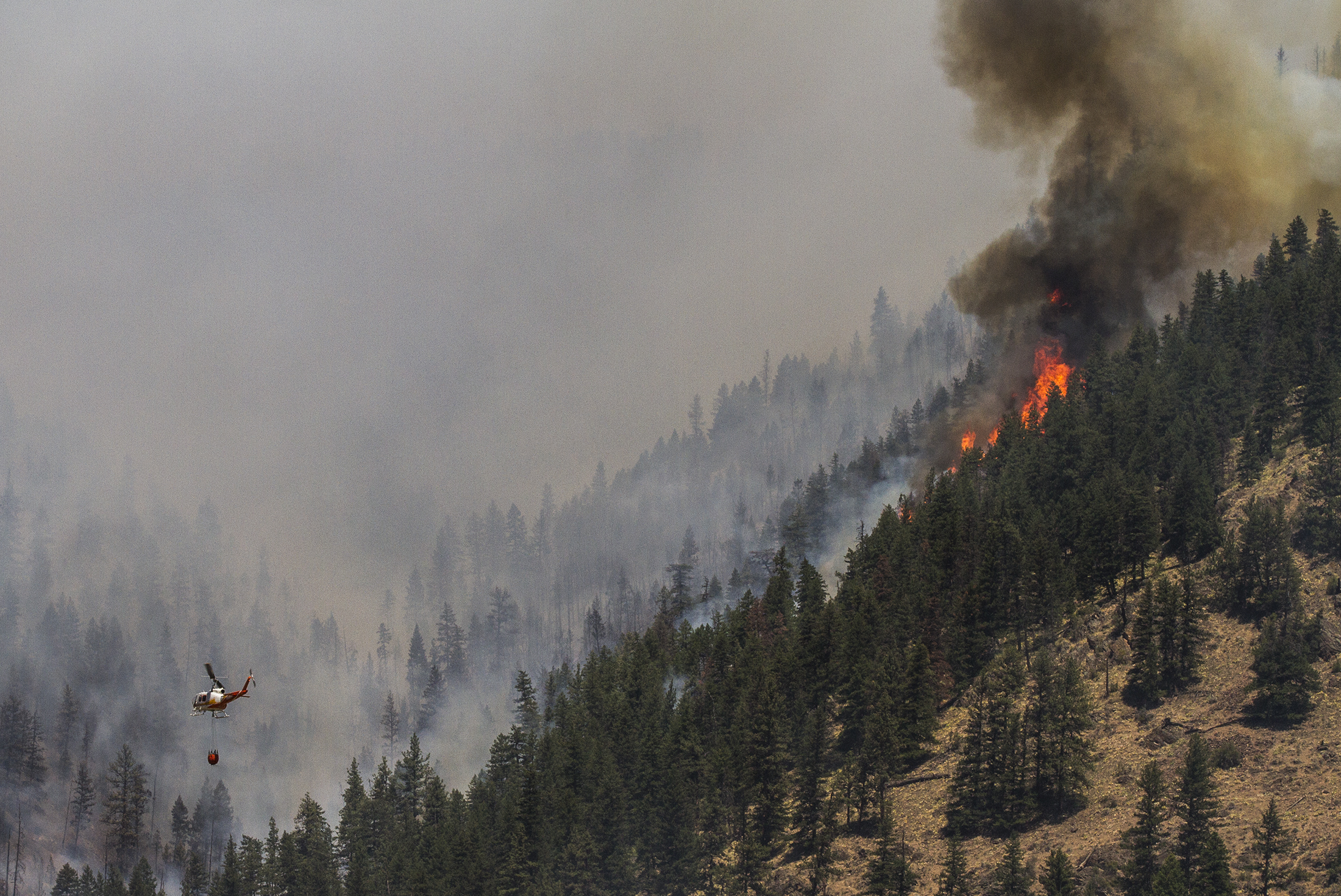 West Mullan Fire 1