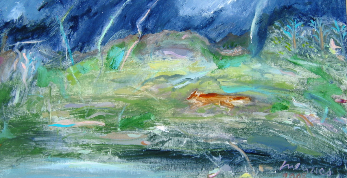 Fox In A Thunderstorm