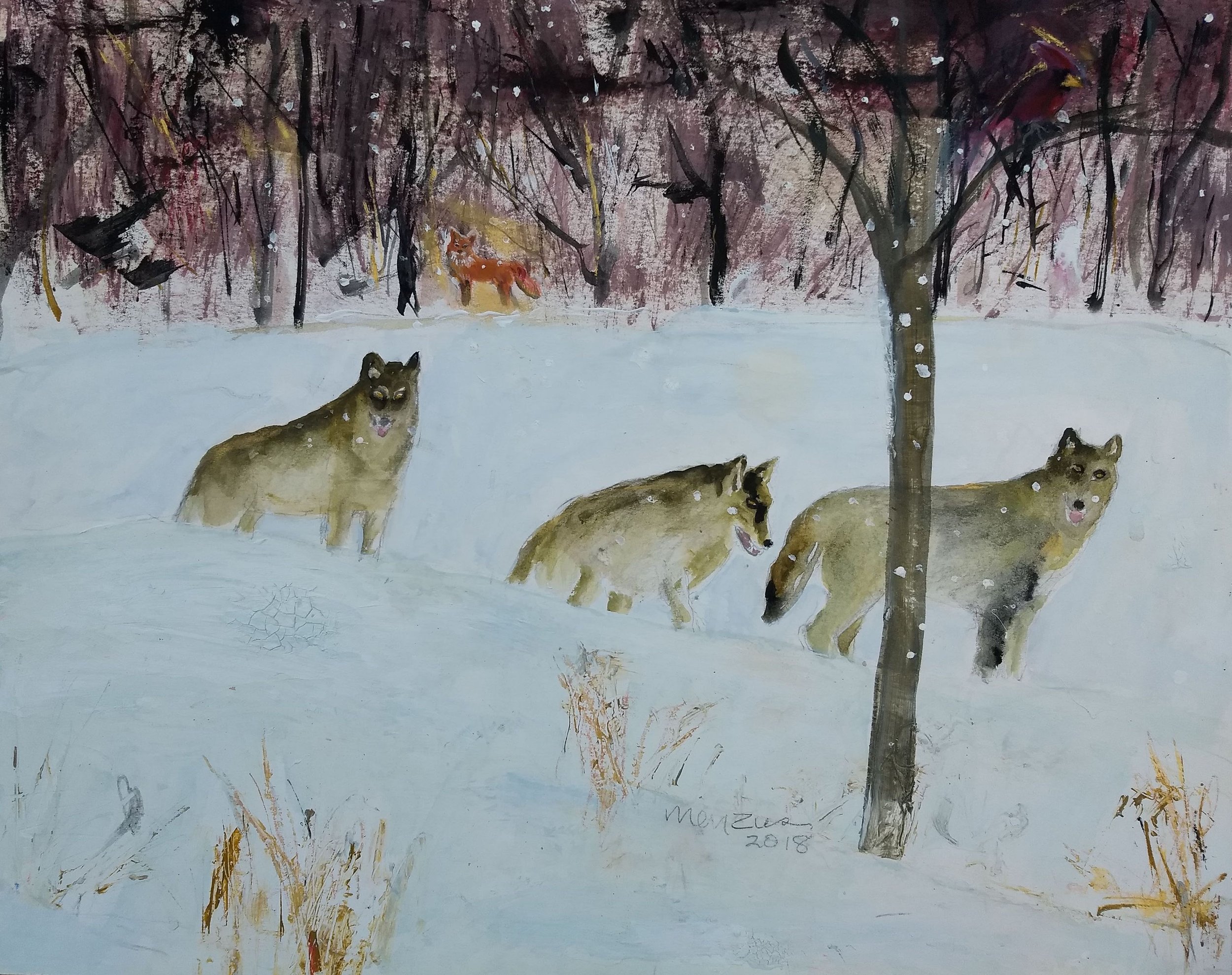 Fox Near Wolf Crossing