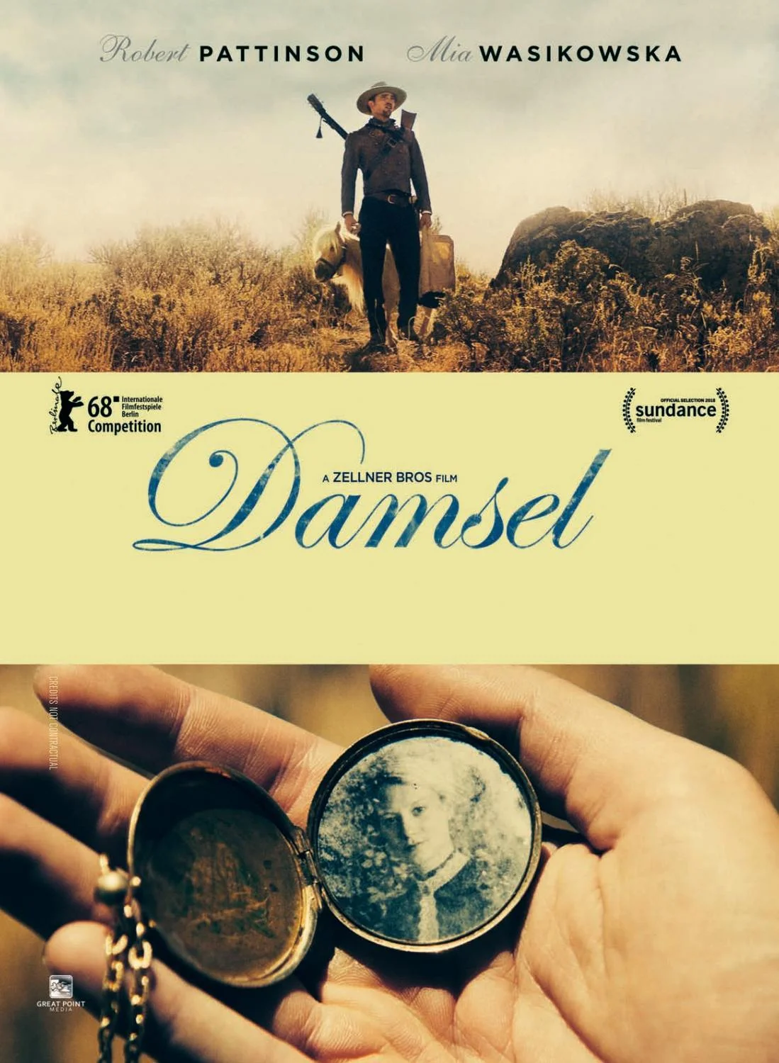 Damsel (or, the 68th Berlin International Film Festival Pt. 3; or, Let's Give Some Love to the Farce)