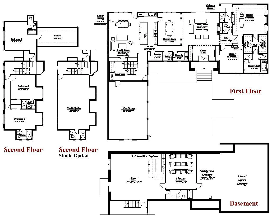 Floor plans