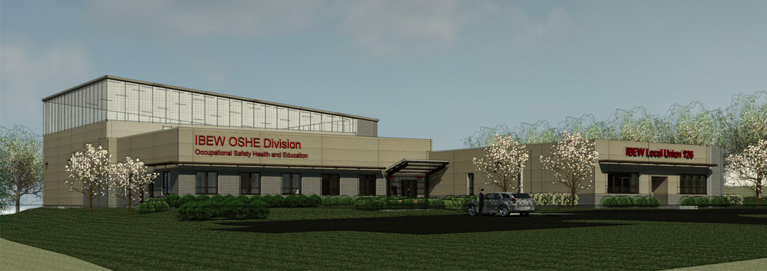 Facade with Materials Selections (click to enlarge)