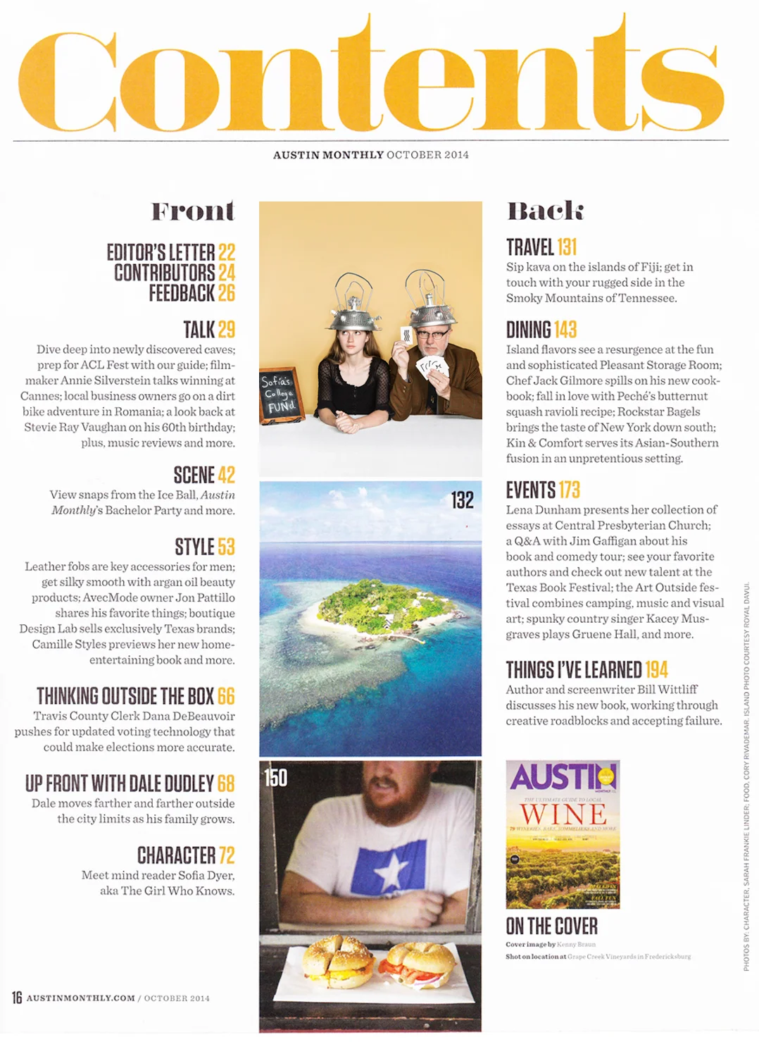 AUSTIN MONTHLY // OCTOBER 2014