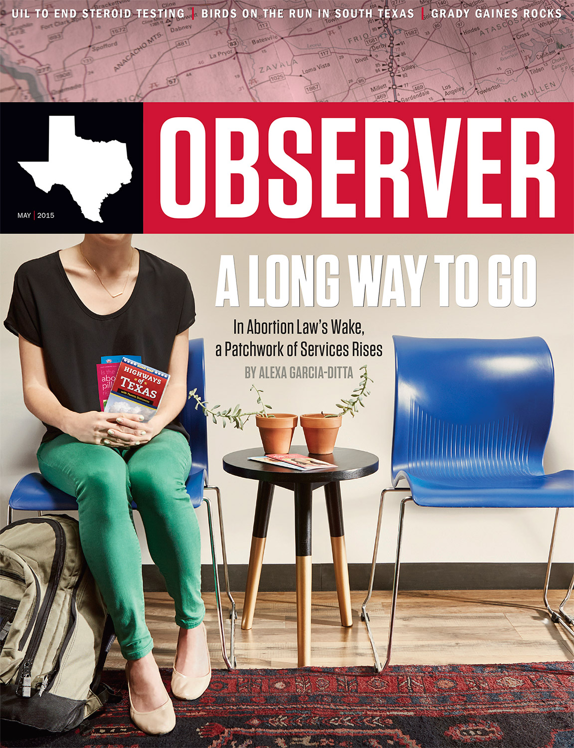 COVER // THE TEXAS OBSERVER // MAY 2015