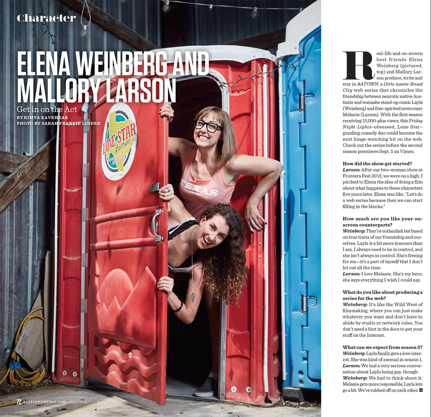 AUSTIN MONTHLY // July 2015