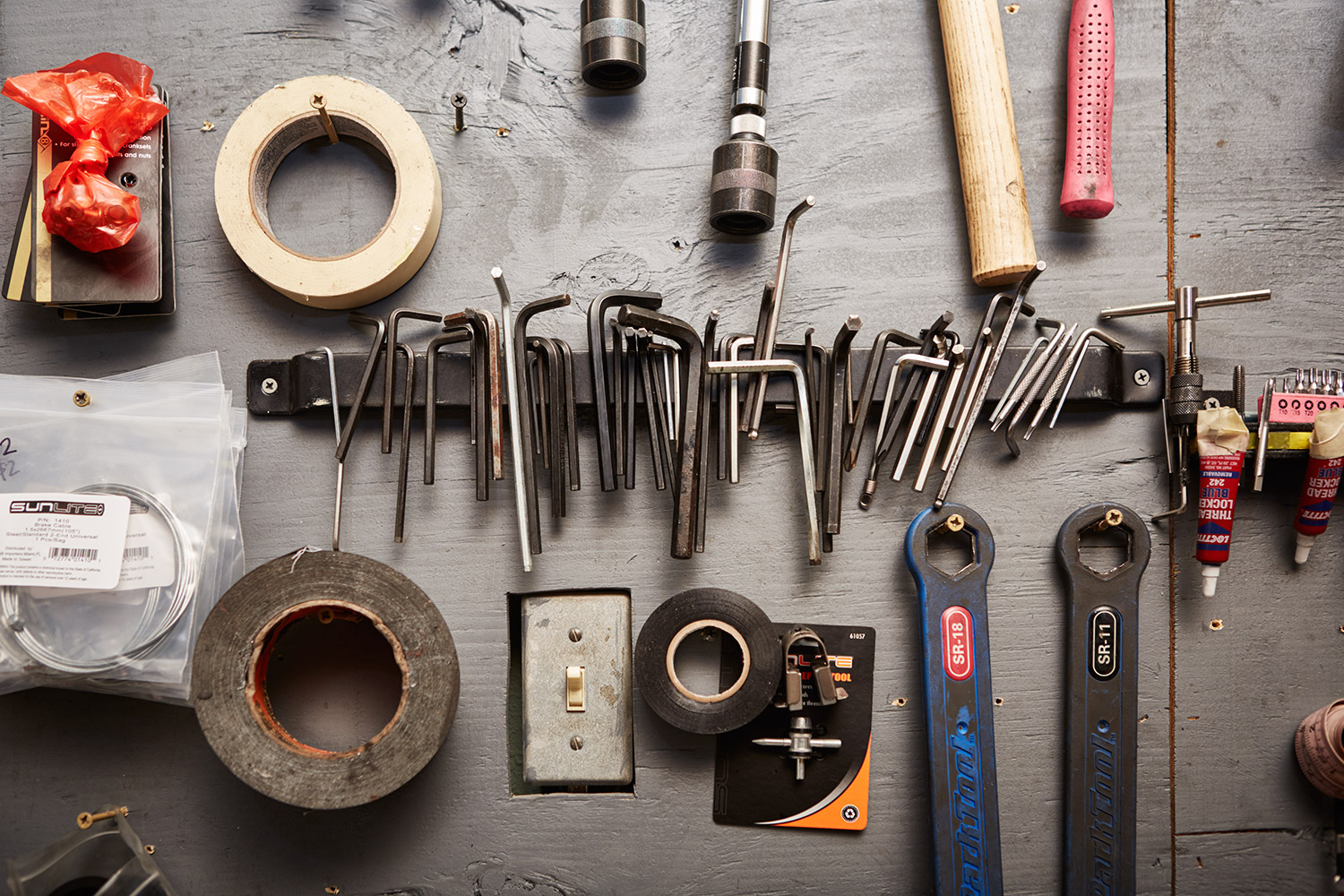 All the allen wrenches you could ever need...