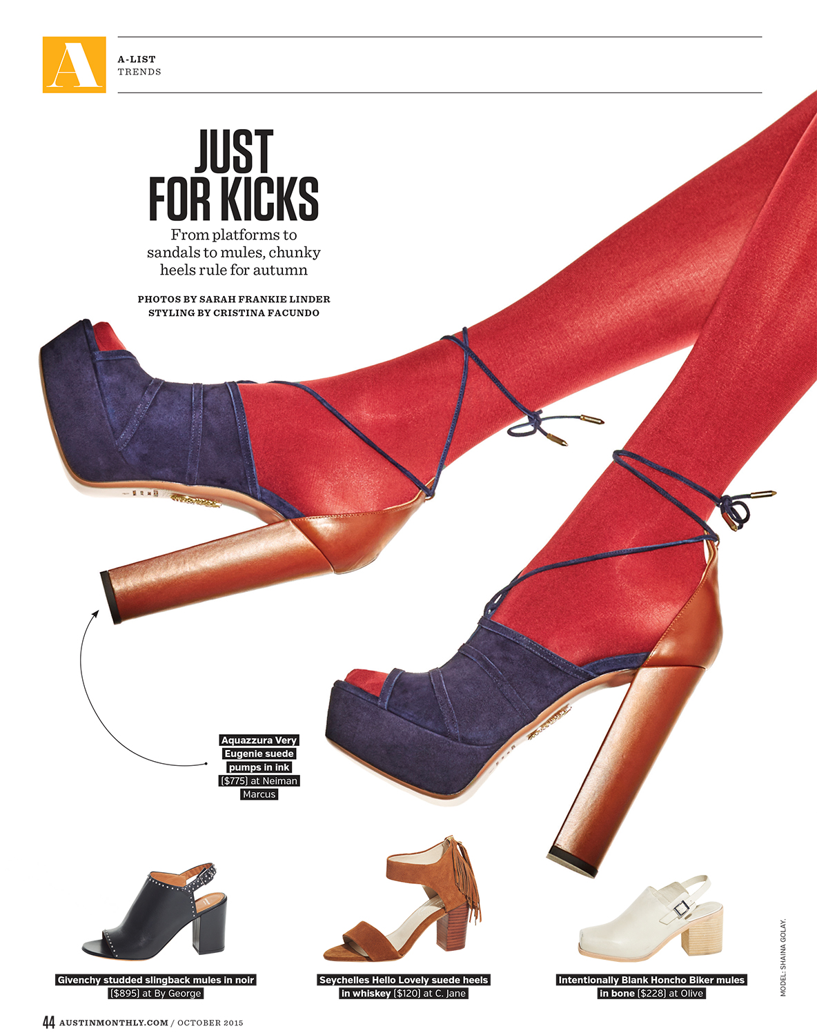 AUSTIN MONTHLY // OCTOBER 2015