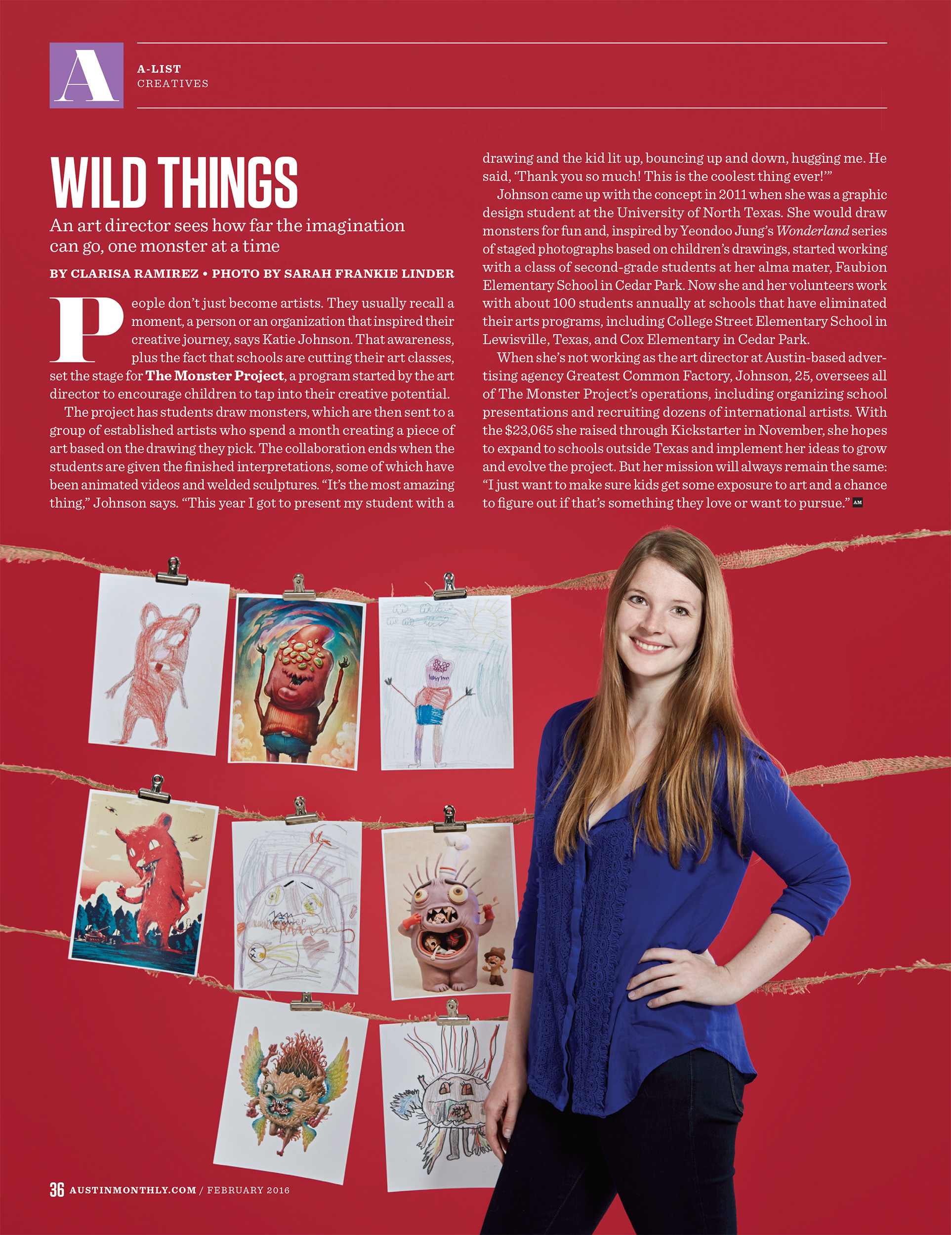 AUSTIN MONTHLY // FEBRUARY 2016