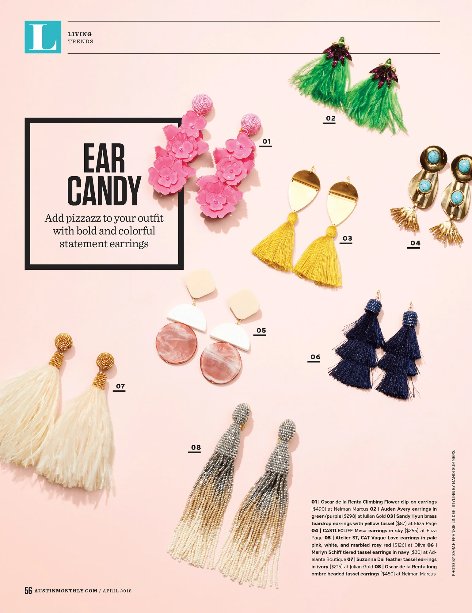 Austin Monthly // Trends // April 2018