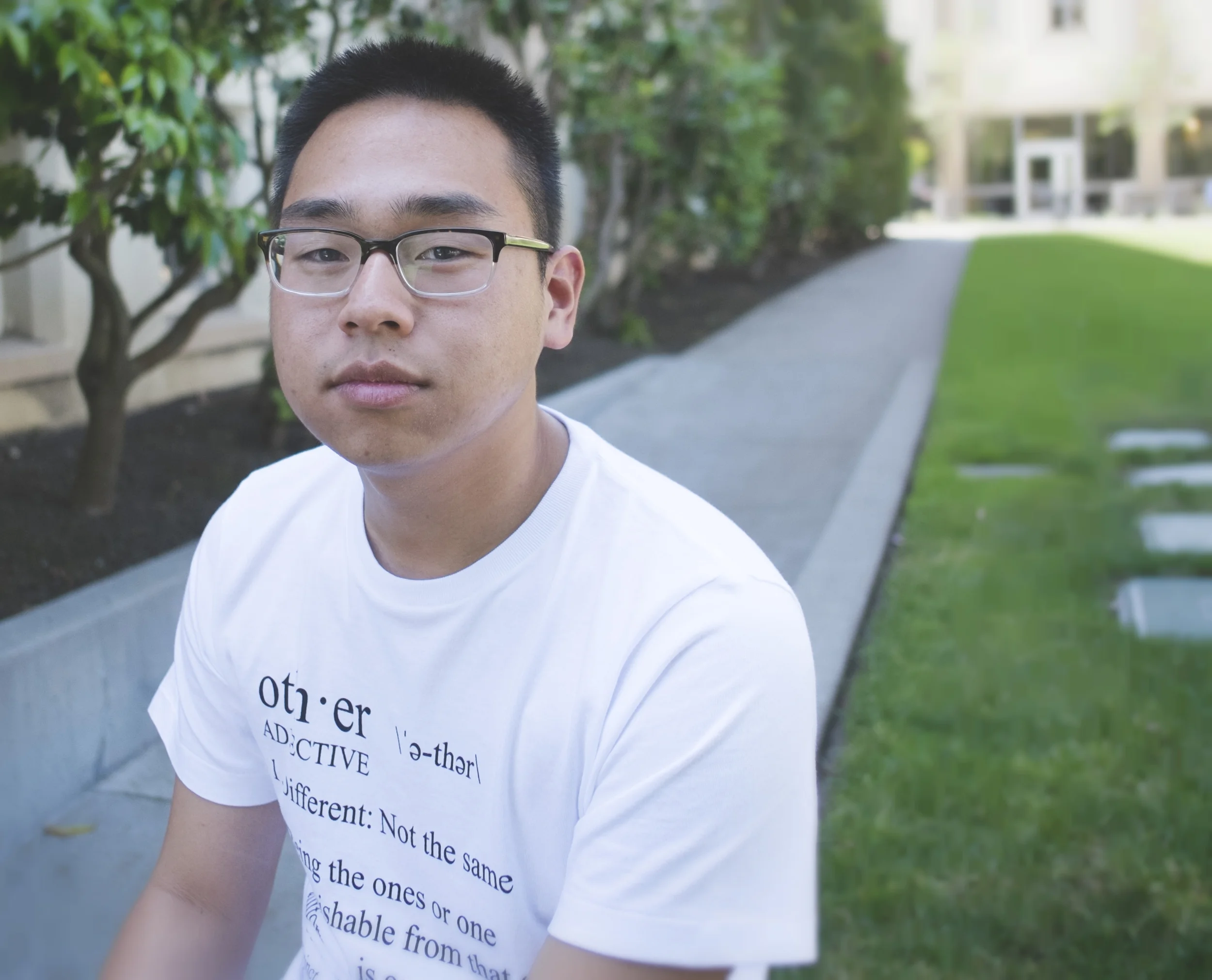 Why are you wearing the definition of ‘other’? "Wearing this shirt describes how I feel about this city…. I feel like I'm a part of San Francisco."