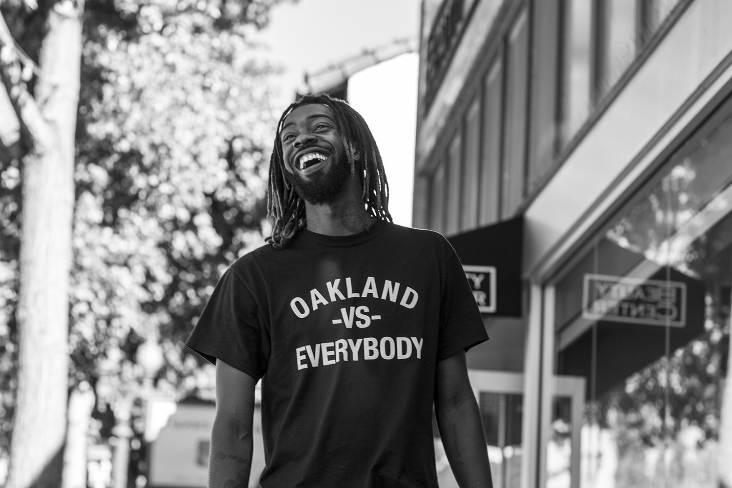 What do people assume about you? "They think I'm an athlete, I'm a drug dealer, I'm a pimp, or some sort of entertainer—because I'm African-American." 