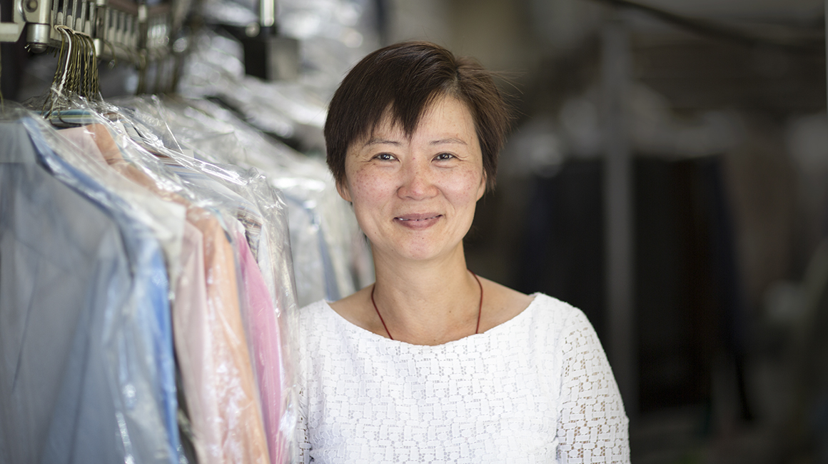 What’s the point of life? "I want to help other people. By cleaning clothes, I think I can help people, who then have more free time to enjoy their lives and their family."