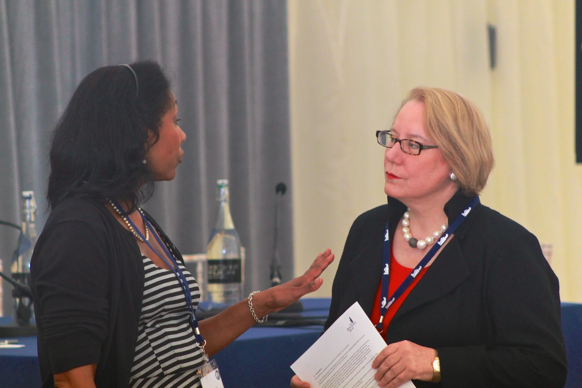 Karen Stevenson and Ann Olivarius. Photographed by Honza Cervenka.