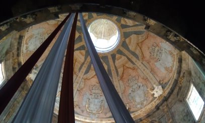 Loyola Basilica dome.