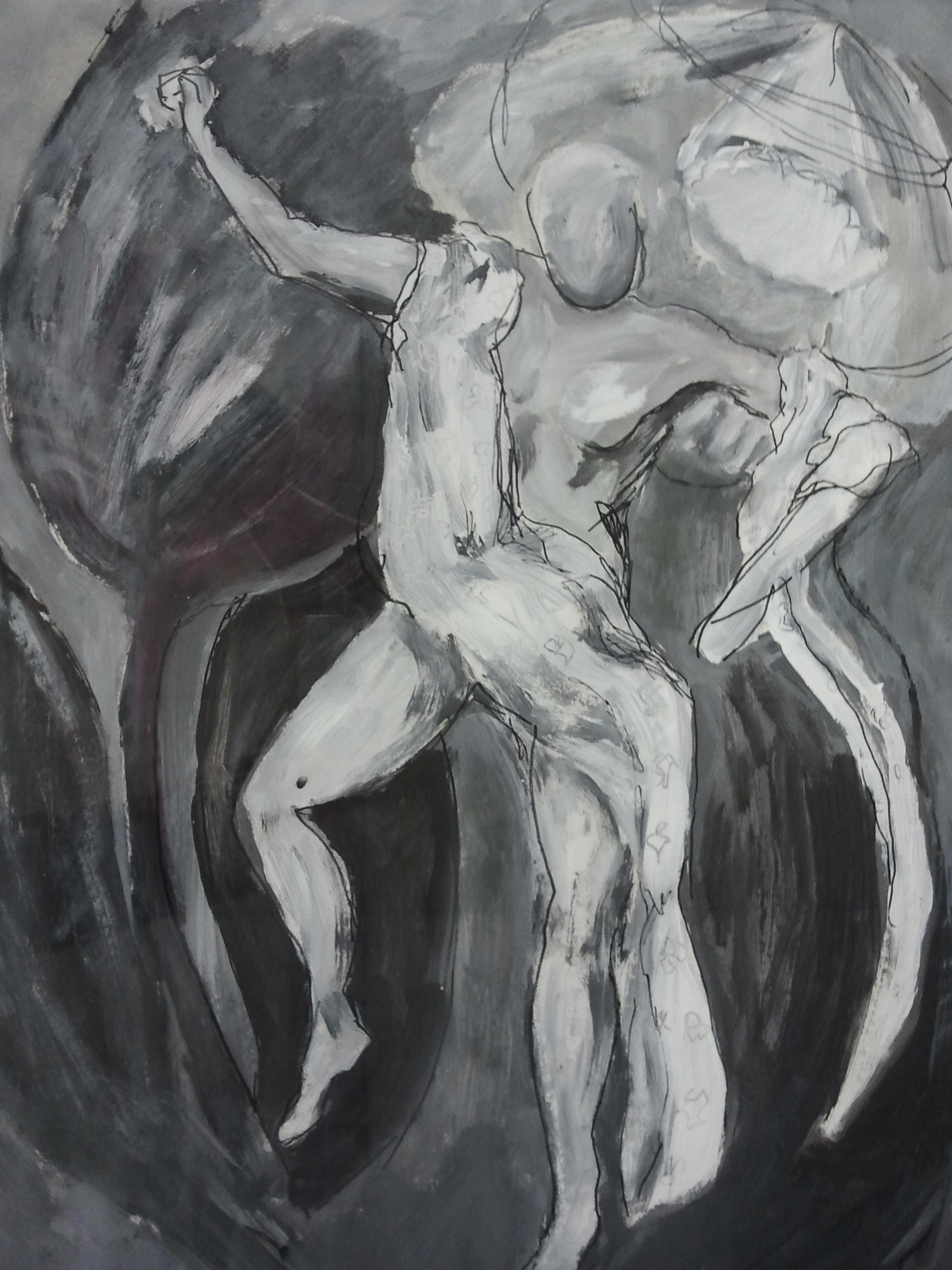 Seysener - black/white 60x80 cm met lijst