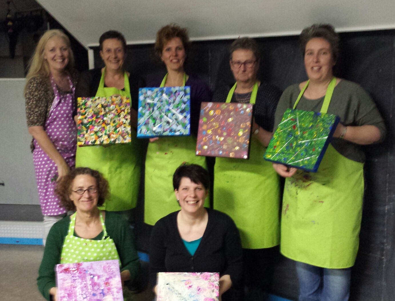 Groepsworkshop bij de Wenning in Pesse