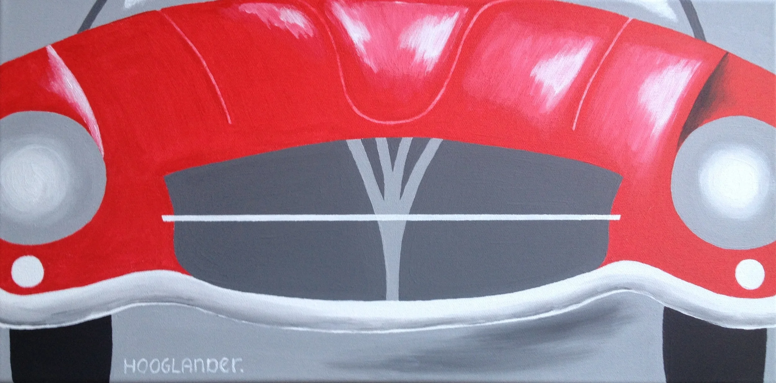 Roadtrip 30x60 cm acryl 