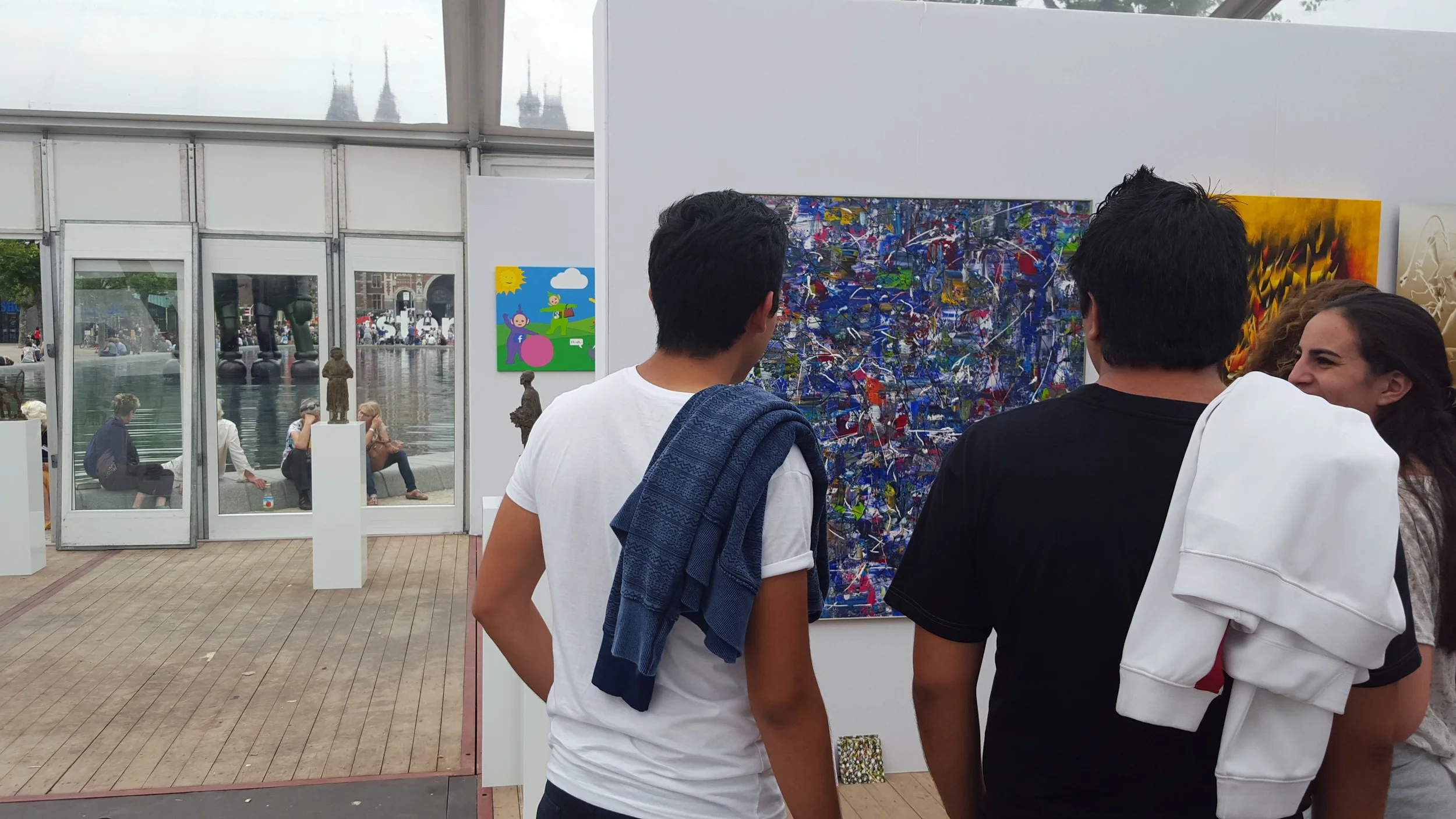 Rhapsody in Blue, sold at Art Square Amsterdam