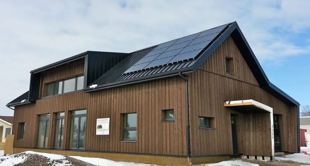 Fort St. John Passive House, Fort St. John, BC. Credit - Marken Projects