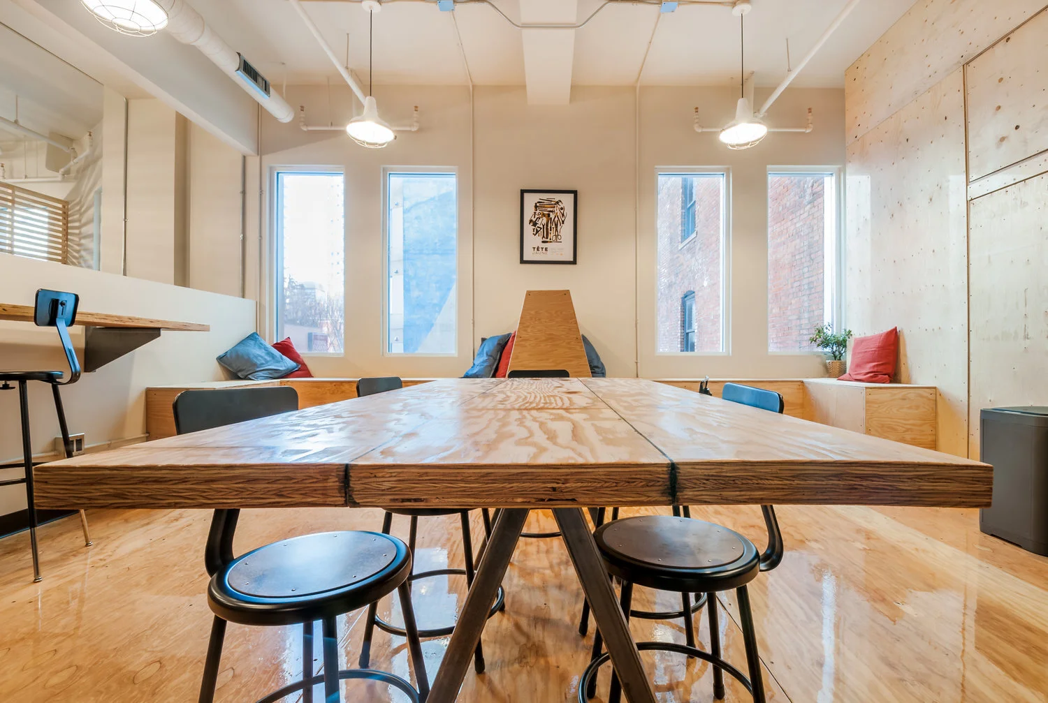 HOMESTEAD Coworking Space TI, Edmonton, AB. Credit - RedBrick
