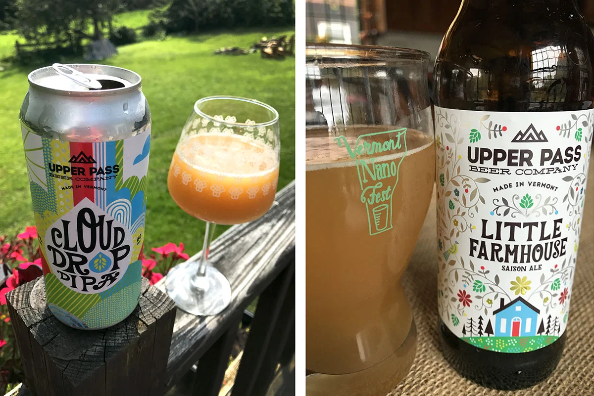 Beer Packaging for Upper Pass Beer Company, VT
